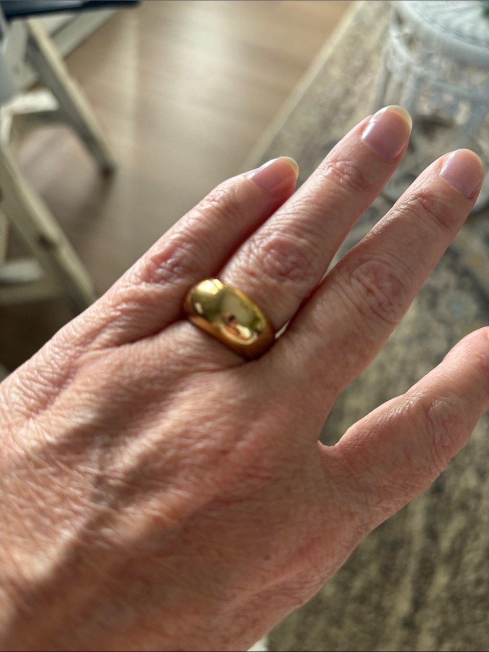 Spartina gold dome ring